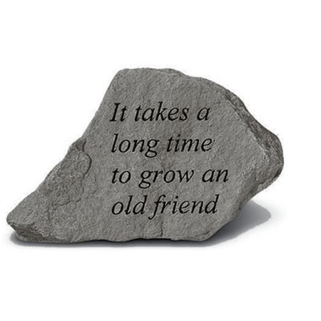 KAY BERRY - Inc. It Takes A Long Time To Grow An Old Friend - Garden Accent - 6 Inches x 3.75 Inches KA313535